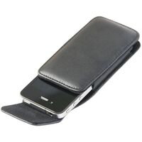 UNIVERSAL VERTICAL SLIP-IN LEATHER POUCH 