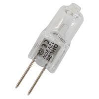 G4 & G6.35 12V QUARTZ HALOGEN BULB ONLY 