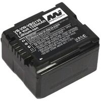 Li-Ion Replacement Battery Panasonic VW-VBG | Capacity: 1.32Ah | 7.4V | For HDC-HS, SD, TM and more