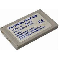 Li-Ion Replacement Battery Konica Minolta NP-200 | Capacity: 750mAh | 3.7V | For DiMAGE Xg