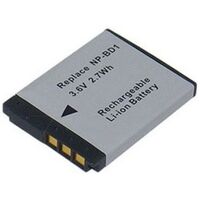 Li-Ion Replacement Battery Sony NP-BD1 | Capacity: 750mAh | 3.6V | For DSC-G3, T2, TX1 and more