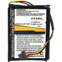 Li-Ion Replacement Battery TOMTOM ONE V5 | Capacity: 900mAh | 3.7V | For TomTom One models, TomTom XXL models