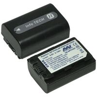 LiIon Replacement Battery Sony | Capacity: 900mAh | 6.8V | For NPFH100, NPFH30, NPFH40 Series and more  