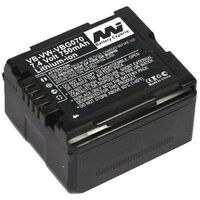 LiIon Replacement Battery PANASONIC VW-VBG | Capacity: 750mAh | 7.4V | For HDC-HS, SD, TM