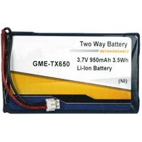 LiIon Two Way Radio Battery | Capacity: 950mAh | 3.7V | For GME TX650 