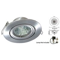 GU10 RECESSED DOWN-LIGHTS GIMBLE CASING 