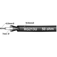 50Ω RG213U COAX 10mm 