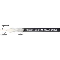 COAX CABLE 75Ω 