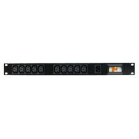 IEC C13 POWER STRIPS 1U WITH C14 INLET 