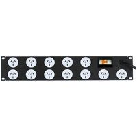 12X GPO POWER STRIPS 2U HORIZONTAL - PROLINK 