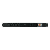 IEC C13 POWER STRIPS 1U WITH C14 INLET 