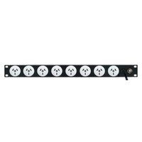 8 X GPO POWER STRIP 1U HORIZONTAL - PROLINK 