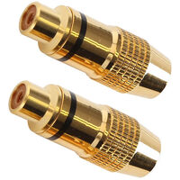 GOLD PLATED INLINE SOCKETS 