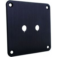 SPEAKER TERMINAL PLATE 4 BLACK 