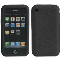 TEXTURED SOFT SILICONE CASE FOR APPLE iPHONE 3G / 3Gs 