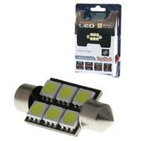 6 XSMD LED 36MM FESTOON GREEN 