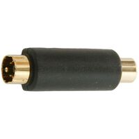 S-VIDEO MALE TO RCA SOCKET 