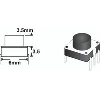 TACT SWITCH 3.5mm 