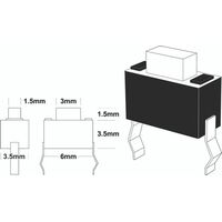 TACT SWITCH 1.5mm 