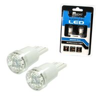 PAIR OF T10 WEDGE BLUE SUPER SMD LED 