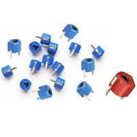 Trimmer CAPACITOR | Value: 2.7 - 10 pF | Colour: Blue | Pitch: 5mm | 50Vdc | For Hobby | For PCB | For TV