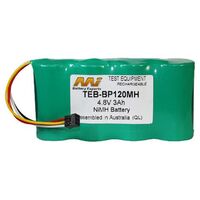 NiMh Test Equipment Replacement Battery | Capacity: 3000mAH  | 4.8V | For Fluke 123, 124 series Scopemeters and more 