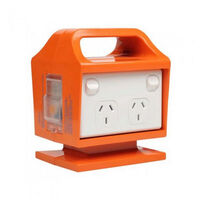 SAFETY POWER BRICK RCD - 4 OUTLET 15A 