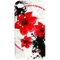 FLORAL PATTERN TPU CASE FOR APPLE iPHONE 4 / 4S 