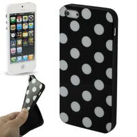 DOT PATTERN JELLY CASE FOR IPHONE 5 / 5S / SE 