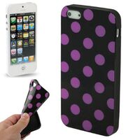 DOT PATTERN JELLY CASE FOR IPHONE 5 / 5S / SE 