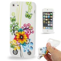 STYLISH PRINTED TPU CASE FOR APPLE iPHONE 4 / 4S 