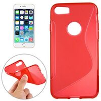 S-SHAPED SOFT TPU CASE FOR IPHONE 7/8/SE2 