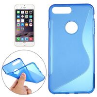 S-SHAPED SOFT TPU CASE FOR IPHONE 7 PLUS/8 PLUS 