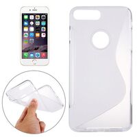 S-SHAPED SOFT TPU CASE FOR IPHONE 7 PLUS/8 PLUS 