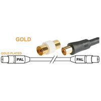 PAL FLYLEADS RG6 QUAD SHIELD 75Ω DELUXE KIT 