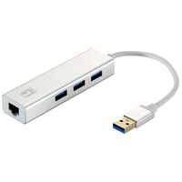 USB 3.0 HUB & ETHERNET ADAPTOR - LEVEL1 