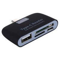 USB TYPE-C TO USB/SD/TF CARD READER 