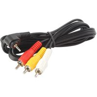 QUAD 2.5MM TO RCA AV LEAD - MINI PLUG 