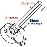 3W Wire Wound Linear Potentiometer | Value: 10 Ohm | 500V DC | For Hobby | For PCB | For TV