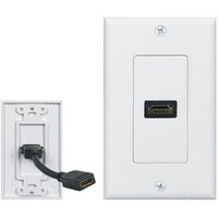 WALL PLATE HDMI - PIGTAIL OR ADAPTOR 