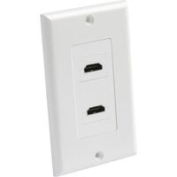 HDMI WALL PLATE DOUBLE 