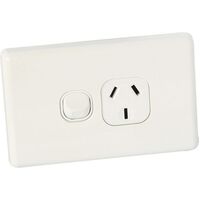 HORIZONTAL WALL POWER OUTLET 