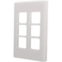 “WP” KEYSTONE WALL PLATE 