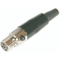 MINI-XLR - AVAILABLE IN 3, 4 & 5 PIN