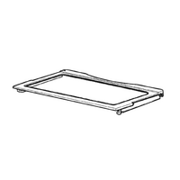 Genuine Shelf Panel Glass Deli Bin Assembly For Westinghouse Spare Part No: 1460447