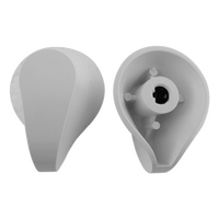 Genuine Knob Assembly White For Westinghouse Spare Part No: A01389104