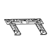 Genuine Plate Bracket Wall Mounting Indoor Unit Installation For Westinghouse Spare Part No: 01252484
